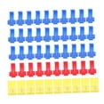 thumbnail image 5 of WHAMVOX 50pcs Quick Splice Wire Terminal Connectors Electrical T-tap Wire Connectors Kit, 5 of 8