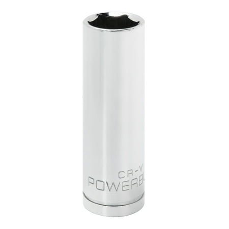 UPC: 0028907054391 | Powerbuilt 1/2 Inch Drive x 11/16 Inch 6 Point Deep Socket – 642202
