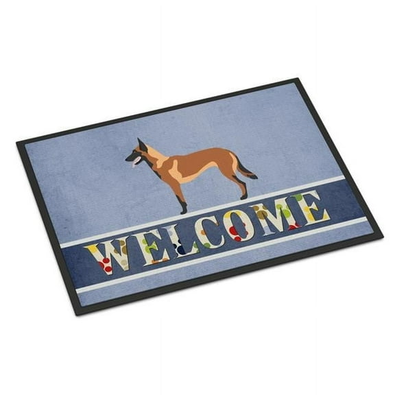 Carolines Treasures  Malinois Belgian Shepherd Indoor or Outdoor Mat - 18 x 27 in.