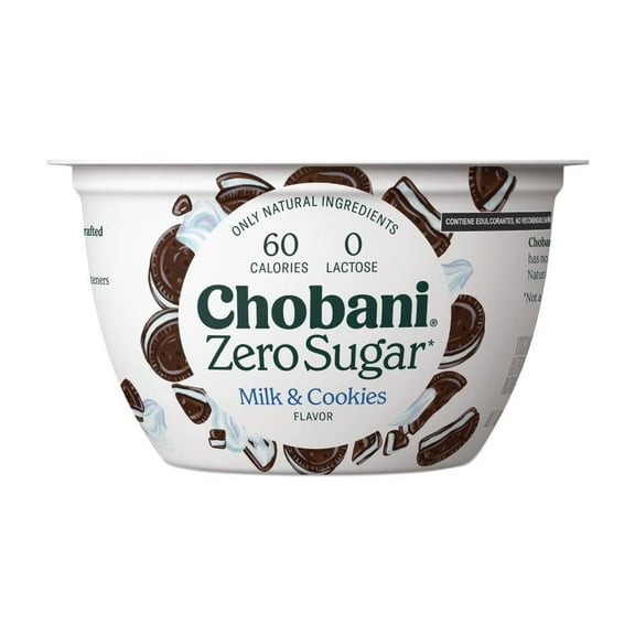 Yogurt Chobani Zero Sugar cookies 150 de g