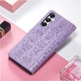 thumbnail image 2 of Funda Cartera FOXDOCK para Samsung Galaxy A17 , Flip PU con Relieve de Gatos y Perros, Tarjetero y Soporte, 2 of 6