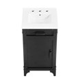 thumbnail image 4 of Modway Steamforge 18" Bathroom Vanity in White black, 4 of 15