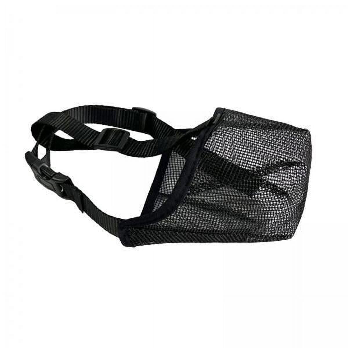 EHJRE 2x Muzzle for Dog Prevent Biting Chewing Licking Adjustable Cage Muzzles Comfortable Nylon Mouth Cover for Dogs Training Pet Supplies