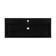 thumbnail image 3 of Claire 40" Rectangle Wall-Mount Bathroom Sink in Matte Black, 3 of 11