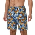 thumbnail image 2 of Balery Colorful Butterfly1 Mens Swim Trunks Swim Shorts for Men Quick Dry Inseam Beach Shorts with Compression Liner Pocket-Medium, 2 of 9