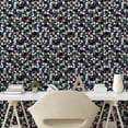 thumbnail image 2 of Ambesonne, Geometric Peel & Stick Wallpaper for Home, Quadrant Square Pattern, 13"x36", Pale Petrol Blue Purple, 2 of 5