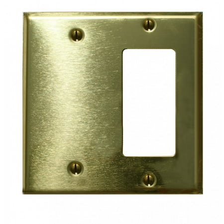 - Switchplate Solid Brass GFI Blank | Renovators Supply