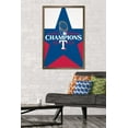 thumbnail image 6 of MLB Texas Rangers - 2023 World Series Team Logo Wall Poster, 22.375" x 34" Framed, 6 of 7