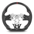 thumbnail image 2 of Hydro Dip Steering Wheel, Car Steering Wheel Carbon Fiber Look  for Q50 2014 To 2016, 2 of 7