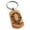 Rose, variant on Stainless Steel Letter Q Initial Dotted Monogram Engraved Engraved Dog Tag Keychain Keyring