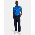 thumbnail image 2 of Birdie Bound Men's and Big and Tall Men's Novelty Print Golf Polo Shirt, Sizes S-4XLT, 2 of 5