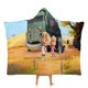 thumbnail image 1 of Camión de Basura Manta Capa con Capucha Anti-Bolitas, Manta de Lana Ártica Suave, Manta Portátil de Felpa Ligera y Lujosa, Poncho para Siesta en Casa y Oficina, 100*130cm, 1 of 6