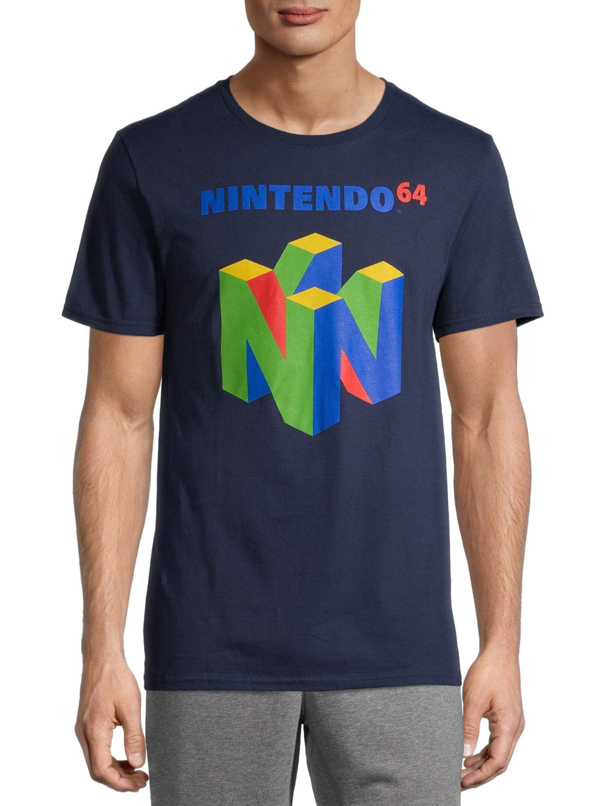Nintendo Logo Men's and Big Graphic T-Shirt - Walmart.com