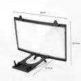 thumbnail image 2 of Pretyzoom Phone Screen Magnifier Black Pulling Design for Home Use Compatible with All Smartphones, 2 of 4