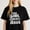 Black-4, variant on Religious themed Graphic for Adults Funny Revelation inspired Casual Tee print T Shirt