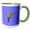 Green/White, variant on 3drose, Jonquil Bouquet Vector Art, 11oz Two-tone Black Mug