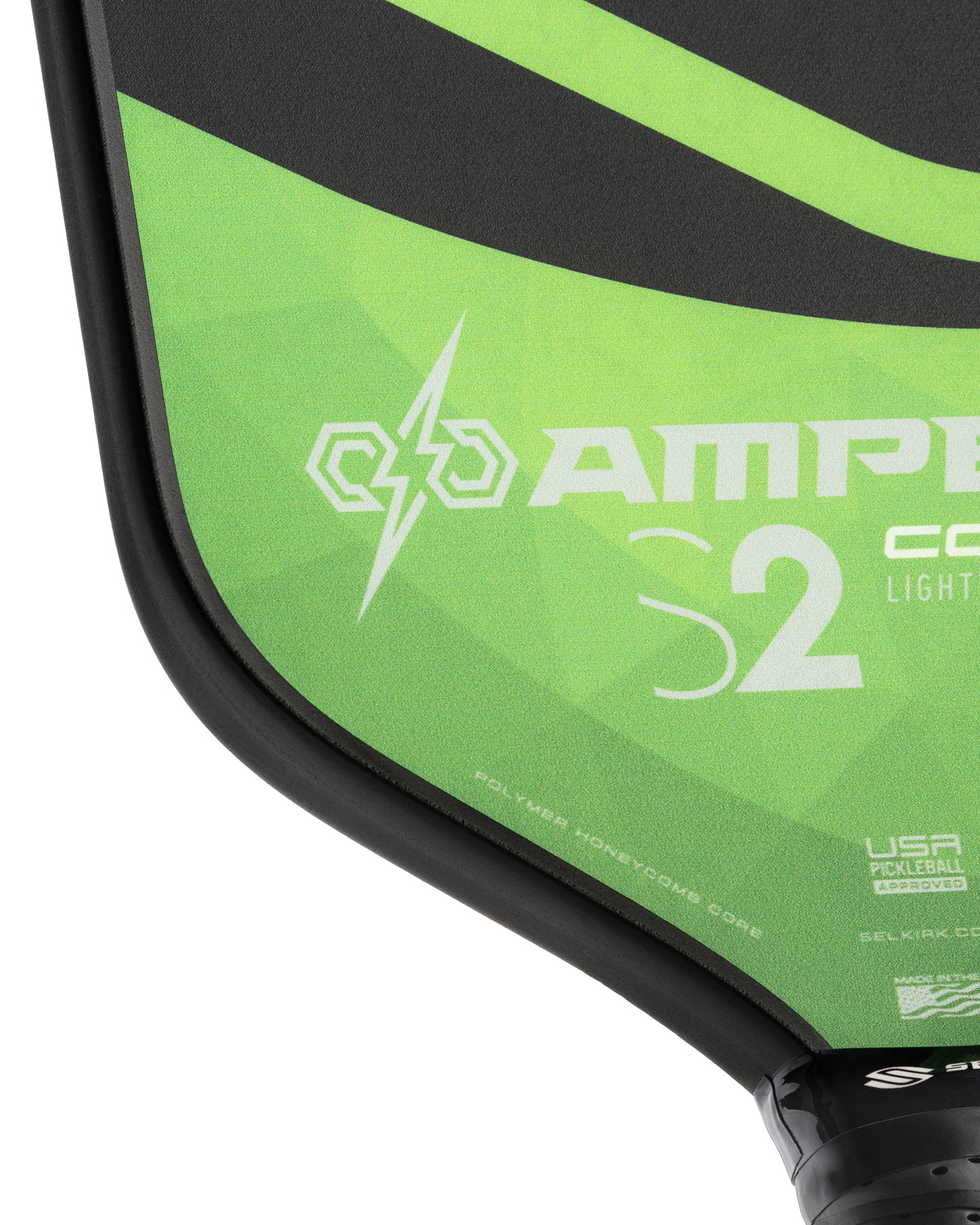 Selkirk Amped Control S2 Pickleball Paddle – Lightweight Composite Paddle for Spin & Control – USAPA Approved – for Beginner to Advanced Players, Indoor & Outdoor Use