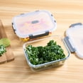 thumbnail image 3 of Mainstays Rectangle Glass Food Storage Container 1L, 3 of 8