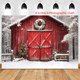 thumbnail image 4 of ckepdyeh 210cmx150cm Fondo de Navidad Tela Decoración de Puerta de Navidad Estudio Fotográfico Fondos de Fotografía para Niños,F, 4 of 8