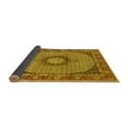 thumbnail image 2 of Ahgly Company Indoor Rectangle Medallion Yellow Traditional Area Rugs, 8' x 12', 2 of 4