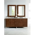 thumbnail image 7 of James Martin Vanities 850-V72-AWT-3ESR 72 in. Metropolitan Double Vanity with 3 cm Eternal Serena Quartz Top  American Walnut, 7 of 7