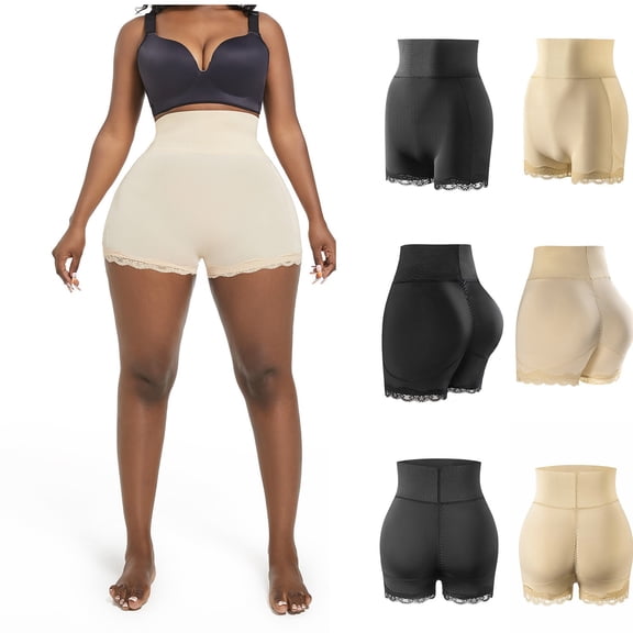 Paiwinds Women's Belly Control Shaping Pants - Hip Enhancing & Lifting Underwear for a Sculpted Silhouette, Breathable High Waisted Compression Panties