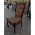 thumbnail image 2 of International Caravan Bali Dallas Woven Abaca Dining Chair, 2 of 3