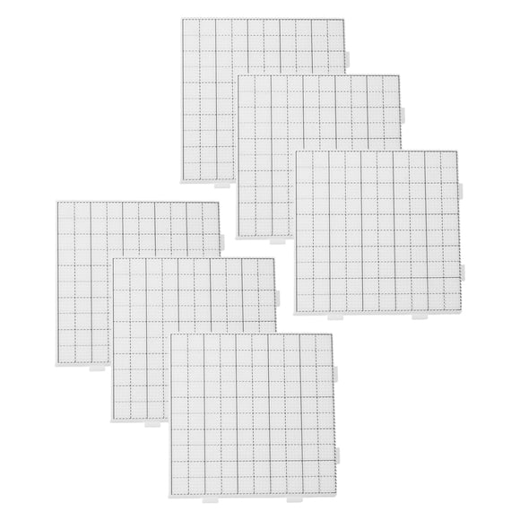 CRILSTYLEO 6Ud Panel De Tablero Plástico Para Con 52 Multicolor Ideal Para Proyectos DIY