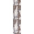 thumbnail image 5 of JONATHAN Y SUPERSOFT 2 x 8 Runner Rug, Zoe Bohemian Abstract Marble - Brown/Cream, SEU302B-28, 5 of 6