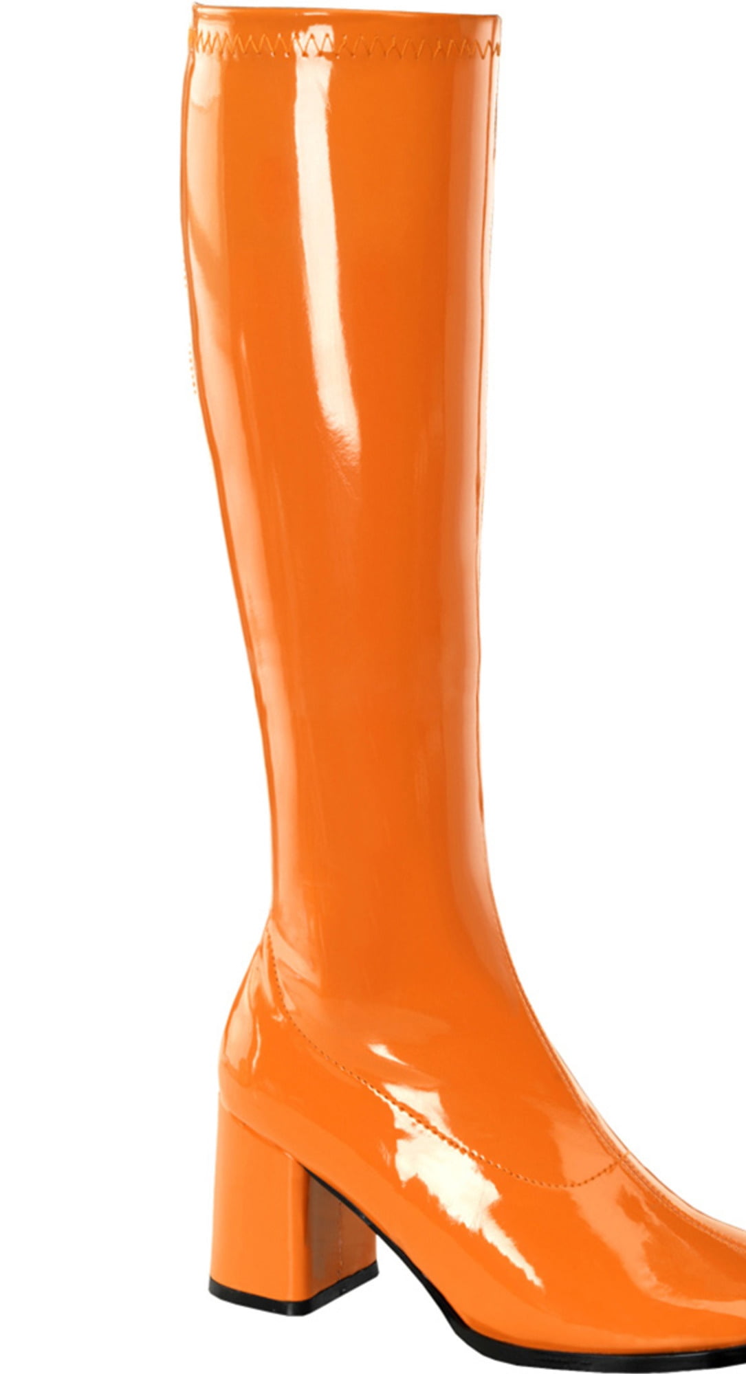 orange boots womens