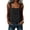 Black #043, variant on Women's Square Neck Sleeveless Top Cotton linen Casual Going Out Loose Fit Tank Tops Side Tie Summer Blouse Beach Vacation Shirt, M
