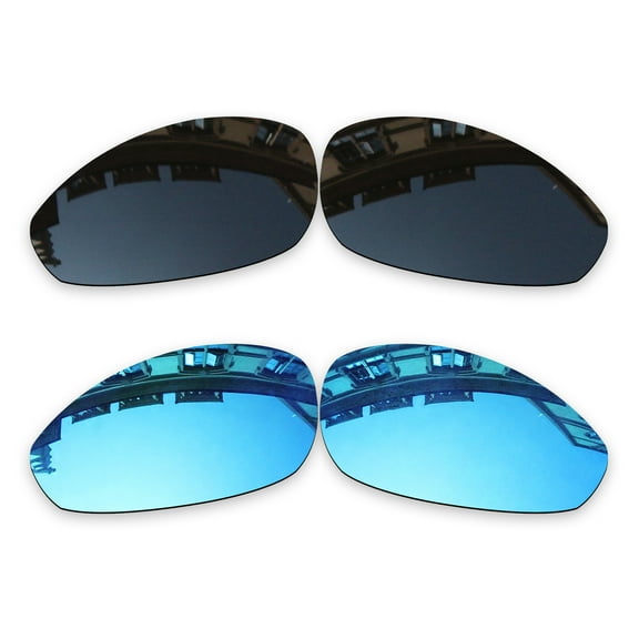 Vonxyz 2 Pack Polarized Replacement Lenses for Oakley Straight Jacket 2007 Sunglasses