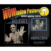 Wowindow Posters Menacing Mummy Halloween Window Decoration Two 34.5"X60"