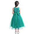 thumbnail image 3 of HULIJA Flower Girl Dresses Sequin Lace Mesh Pageant Dress Wedding Bridesmaid Dress Ball Gowns Green 12, 3 of 7