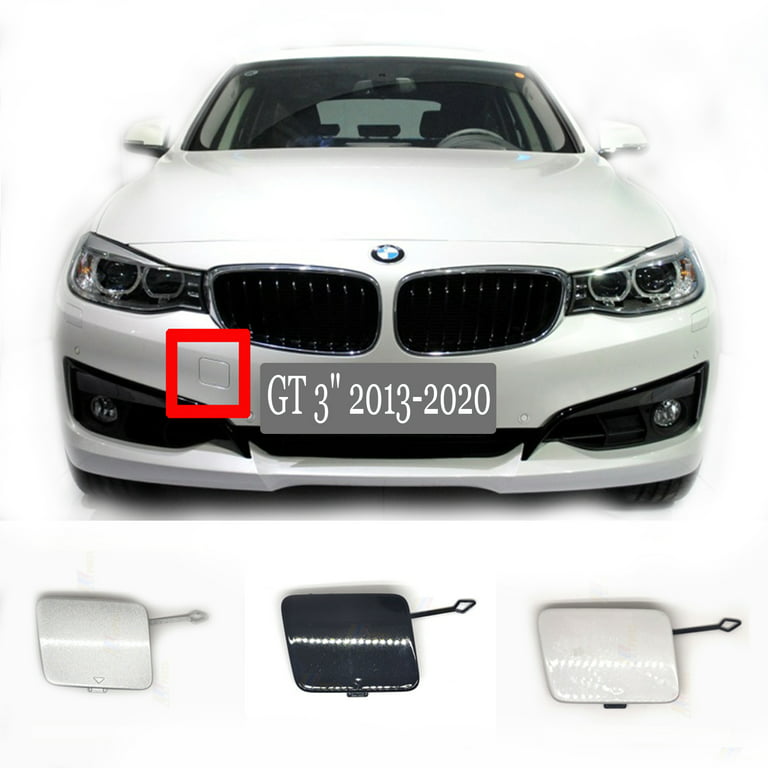 Trimla Front Tow Cover for 13-20 BMW GT series 3GT Gran Turismo F34 GT3 Fit  320d 320i 325d 328i 330d 335d 335i 2013 2014 2015 2016 2017 2018 2019 2020  Bumper Towing Hook Eye Cap 51117371845 