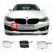 Trimla Front Tow Cover for 13-20 BMW GT series 3GT Gran Turismo F34 GT3 Fit 320d 320i 325d 328i 330d 335d 335i 2013 2014 2015 2016 2017 2018 2019 2020 Bumper Towing Hook Eye Cap 51117371845