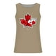 thumbnail image 3 of Hombres Hojas de Arce Impresión Gimnasio Hogar Usar Pijamas Color Algodón Color Sólido Cuello Redondo Camiseta, 3 of 3