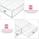 thumbnail image 2 of Desk Storage Drawer Plastic Desk Organizer Box Desk Storage Organizer with Drawers, 2 of 4