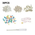 thumbnail image 1 of 30 Pcs Rivets de Fixation de Toit de Voiture avec Vis, 1 of 11