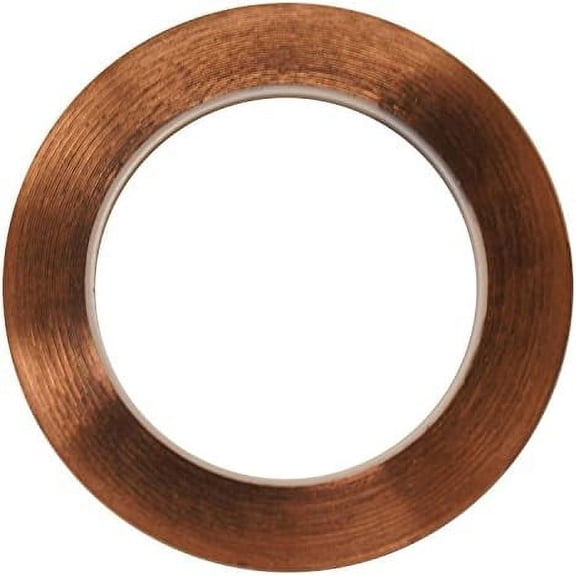 Stained Glass Copper Foil 1.25 Mile with Conductive Adhesive (1/4 inch X 36 Yards)$$Tools & Hardware Other