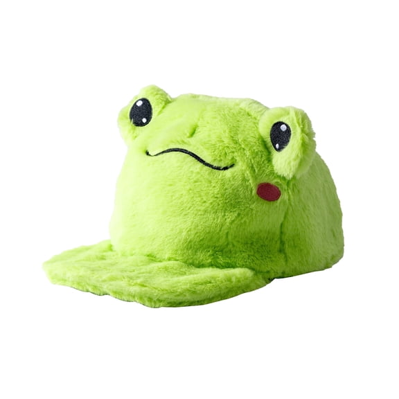 Cute Frog Baseball Cap Hat for Boys Girls Embroidered Fluffy Costume Headwear Holiday Birthday Gifts