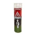 thumbnail image 1 of E Vigilia Triple Action Reversible 7 Day Candle to Reverse Spells Red, Black and Green, 1 of 2