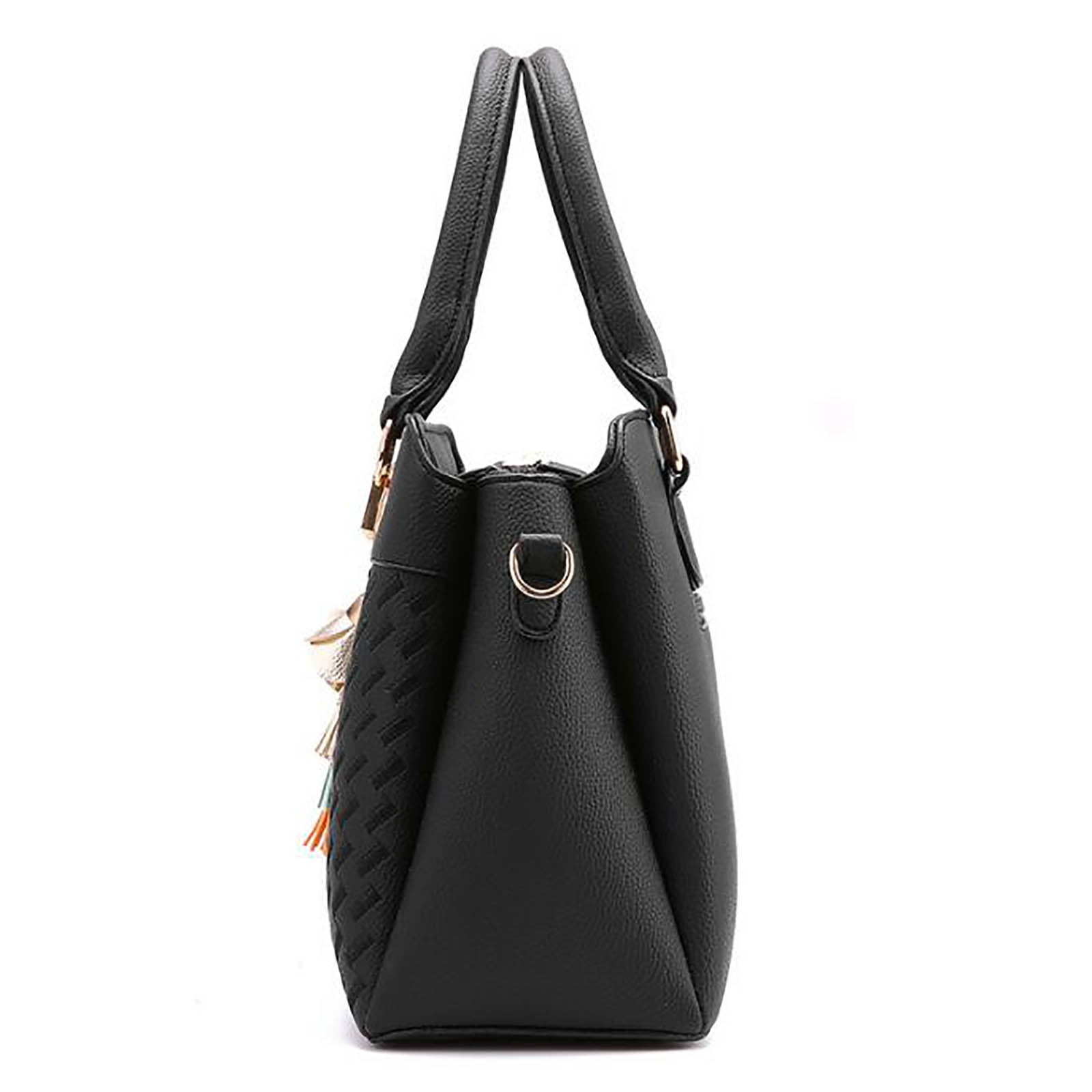 JAHH 100pcs Women Genuine Leather Designer Tote Bags Purses and Handbags for Women Fashion Ladies Top Handle Shoulder Satchel Bag Four Seasons
