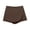 Brown, variant on High Waist Asymmetrical Skort For Stretchy Comfortable Athletic Shorts With Skirt Layer Casual Workout Skirts