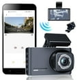 thumbnail image 1 of Danhjin Driving Recorder Foreign Trade Car Mounted 3-Inch Clear Front And Rear Camera Loop Recording Mobile Wifi Interconnection Night Vision Driving Recorder, 1 of 9