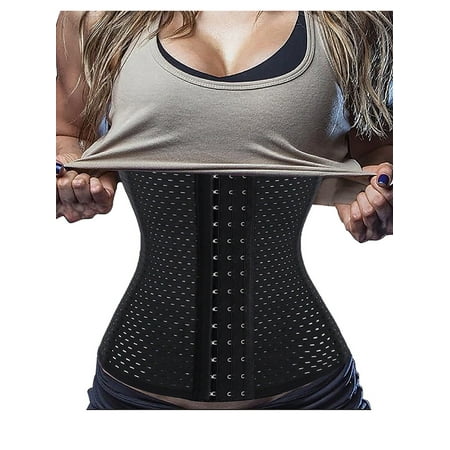 

KingShop Waist Trainer Underbust Corset Steel Boned Bustier Solid Waist Cincher Women Daily Wear Waist Slimming Trimmer