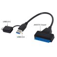thumbnail image 6 of Chenyang CY Type C USB 3.0 Male to SATA 22 Pin 2.5" Hard Disk driver SSD Adapter Cable for Mac Laptop Cable, 6 of 6