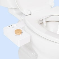 TUSHY Classic 3.0 Bidet Toilet Seat Attachment, Self-Cleaning, One Size, Easy Installation, White/Bamboo