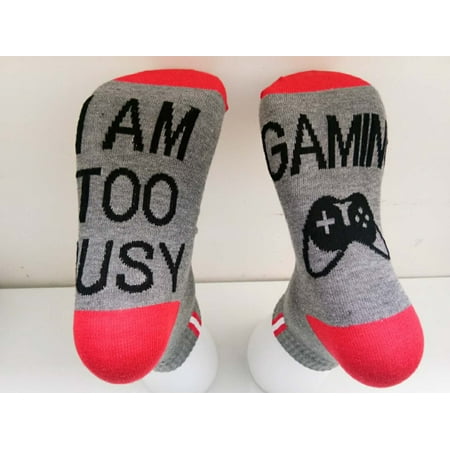 

Men Spring/Summer Casual Socks Breathable Letter Print Funny Long Hose