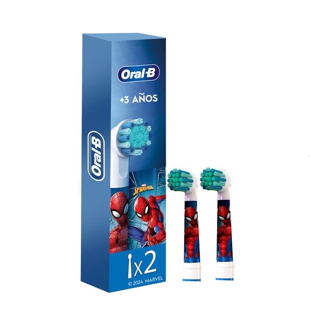 Repuesto para Cepillo Eléctrico Oral-B Marvel Spider-Man, 2 pzas